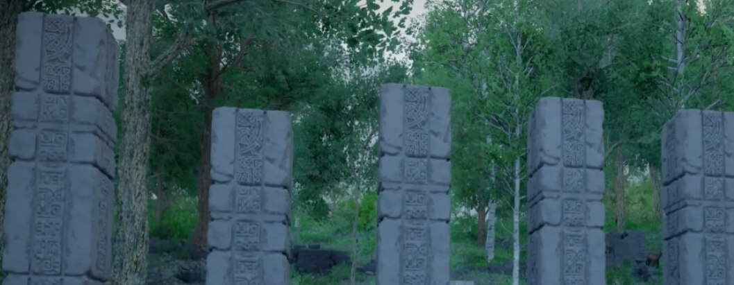 duskwood hill ruins puzzle stab