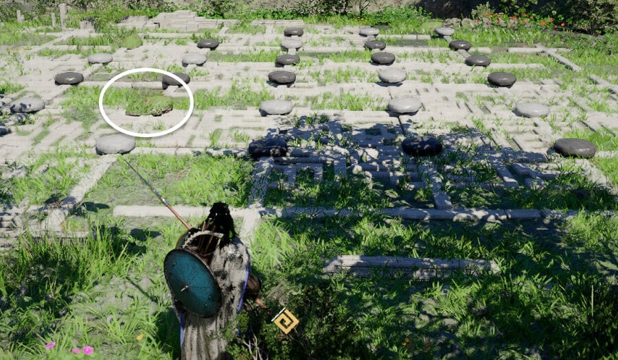 duskwood riverside ruins puzzle location