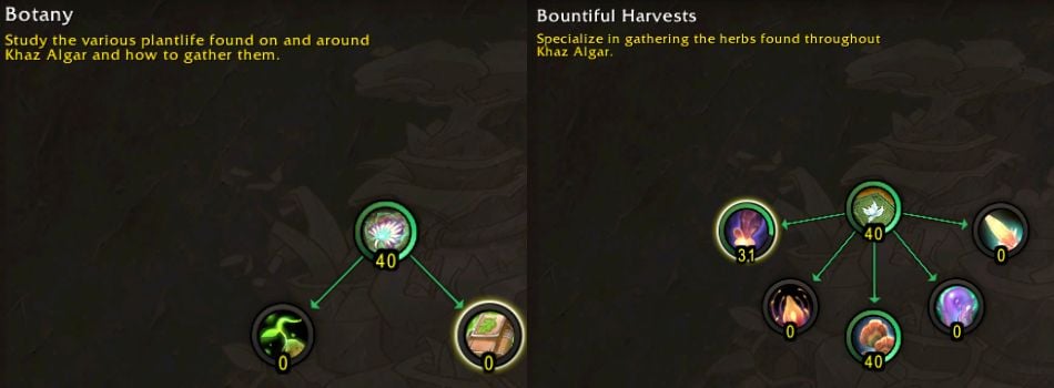 best herbalism build in the war within