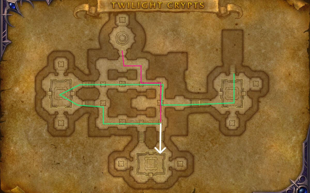 loosed loa twilight crypt delve route 1