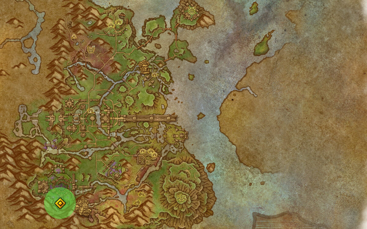 twilight crypt delve location map