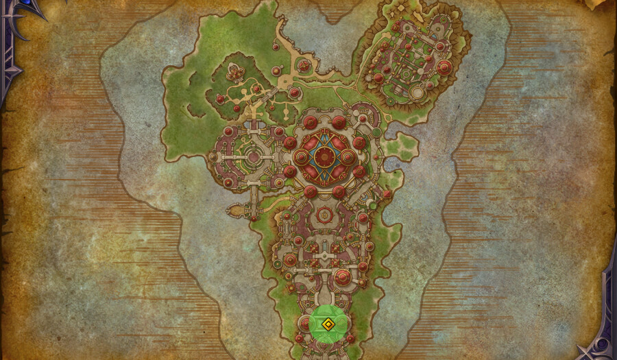 march on queldanas location map