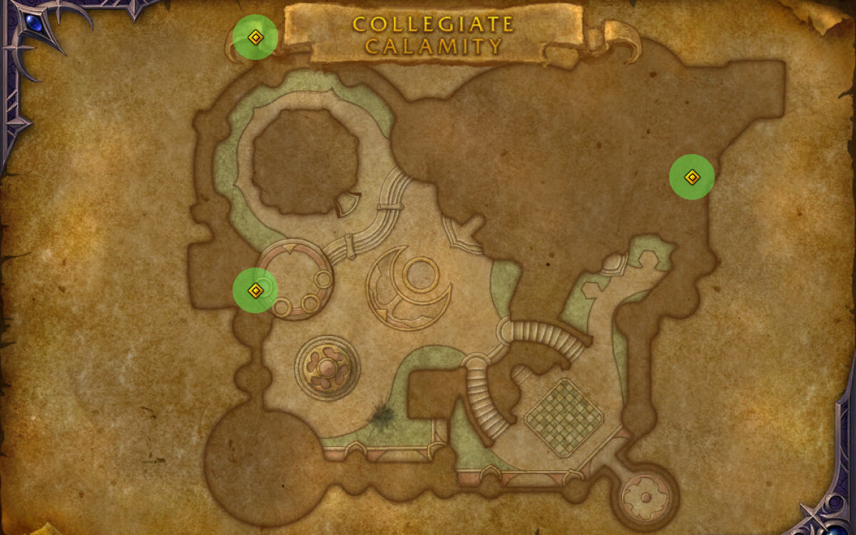 collegiate calamity sturdy chest locations