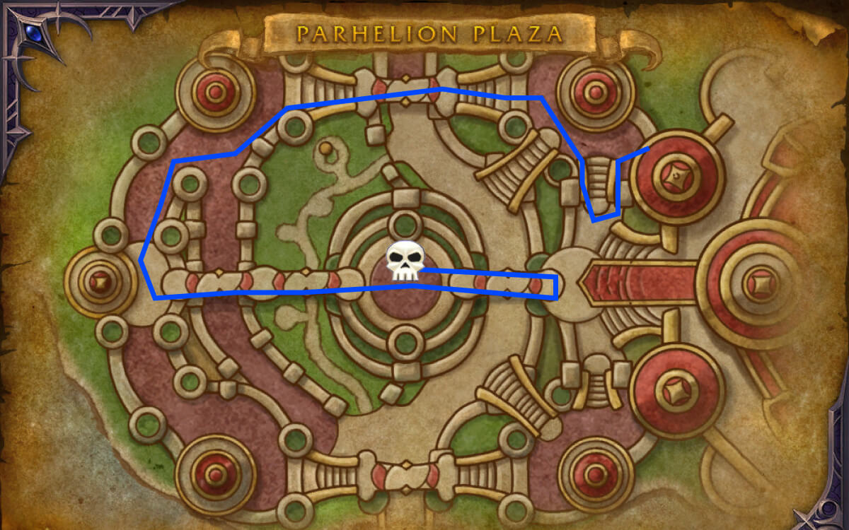 parhelion plaza route