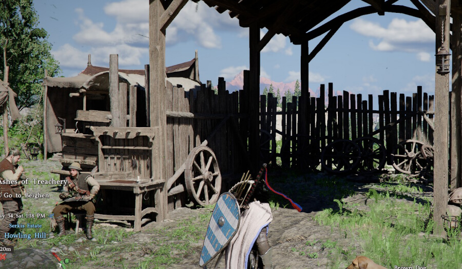 wagon and trade goods wagon