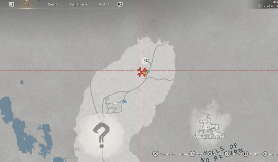 abyss artifact location hernand touch of darkness close