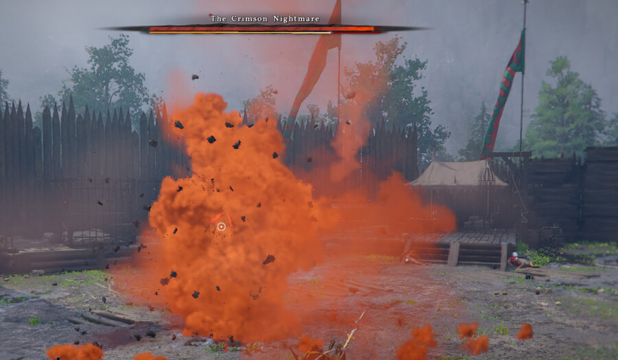 crimson nightmare boss fight focus