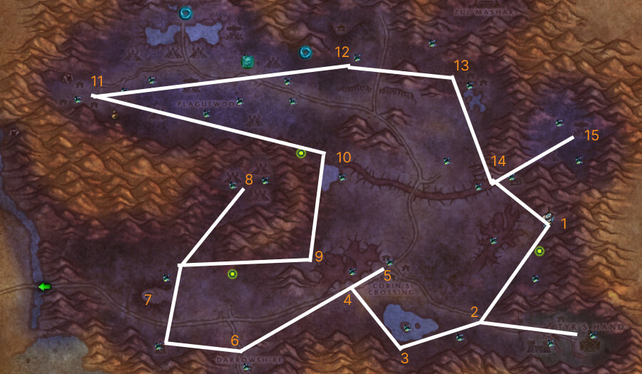 black lotus farm route epl