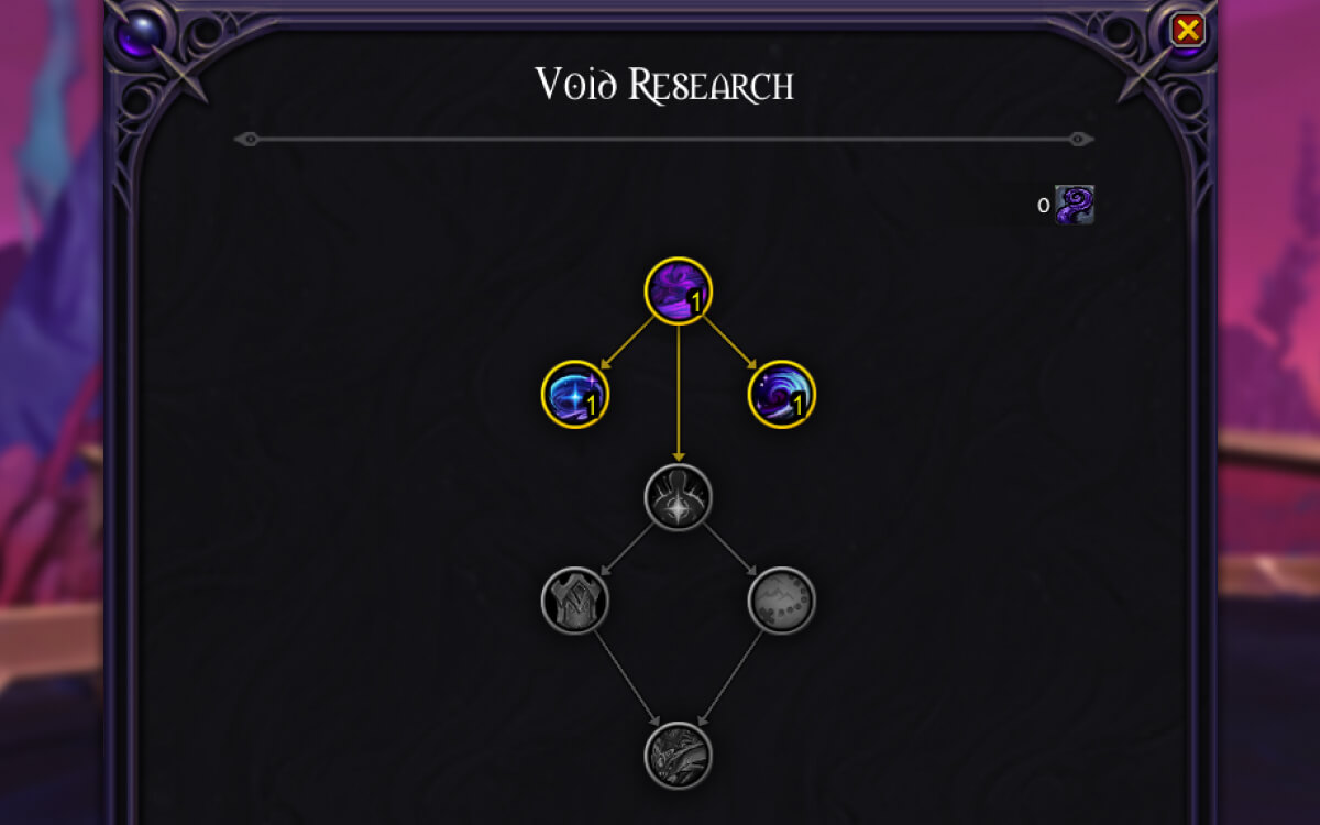 upgrading the voidstorm research console