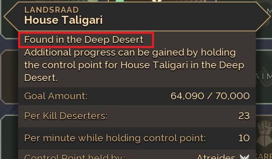 dune awakening kill deserters landsraad task