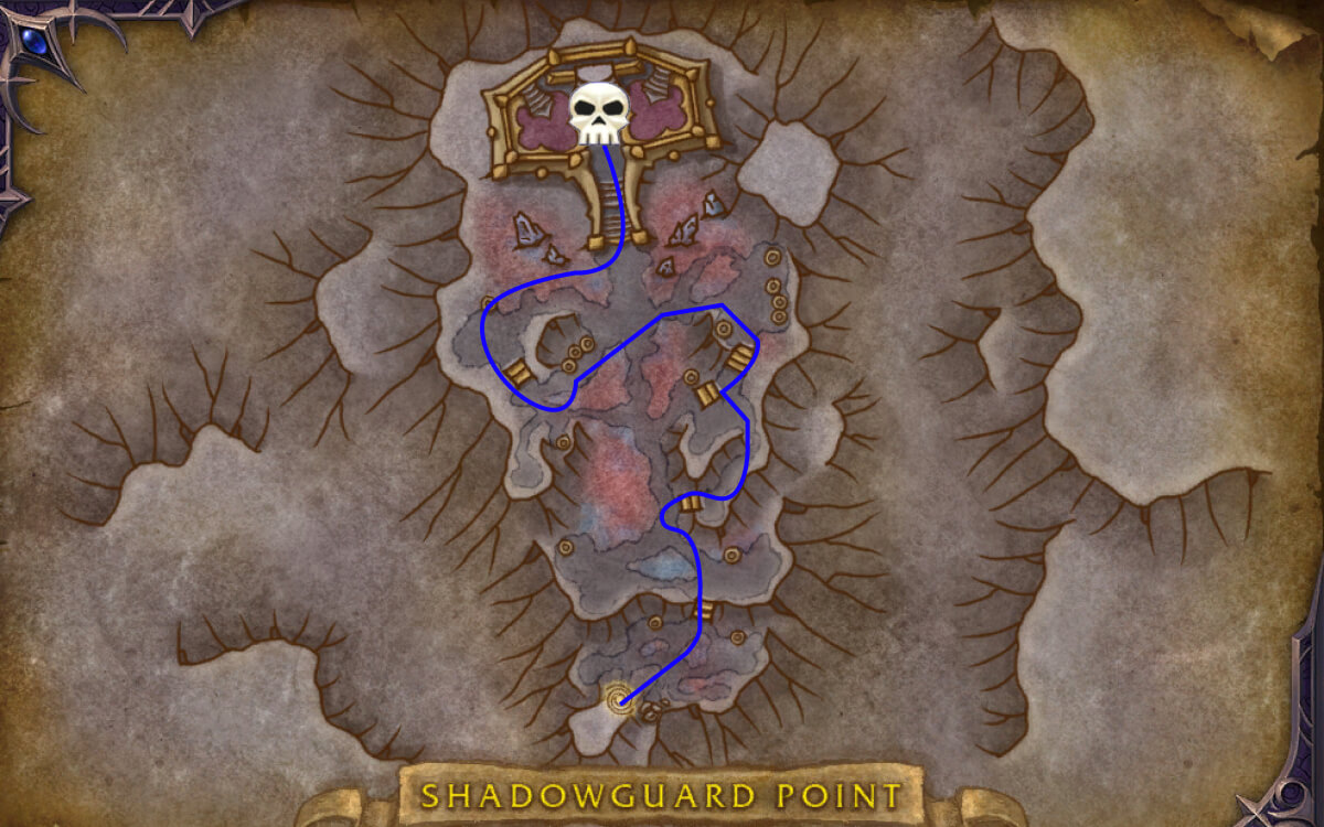 captured wildlife route