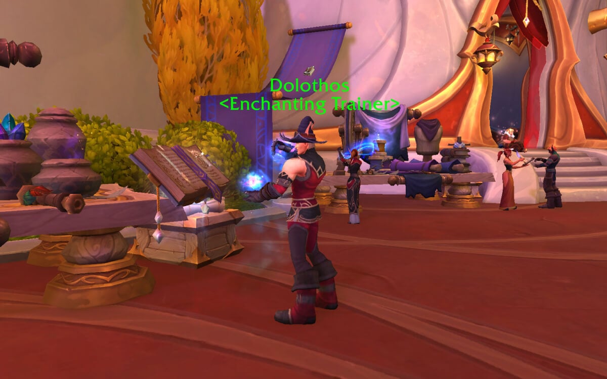 enchanting trainer location