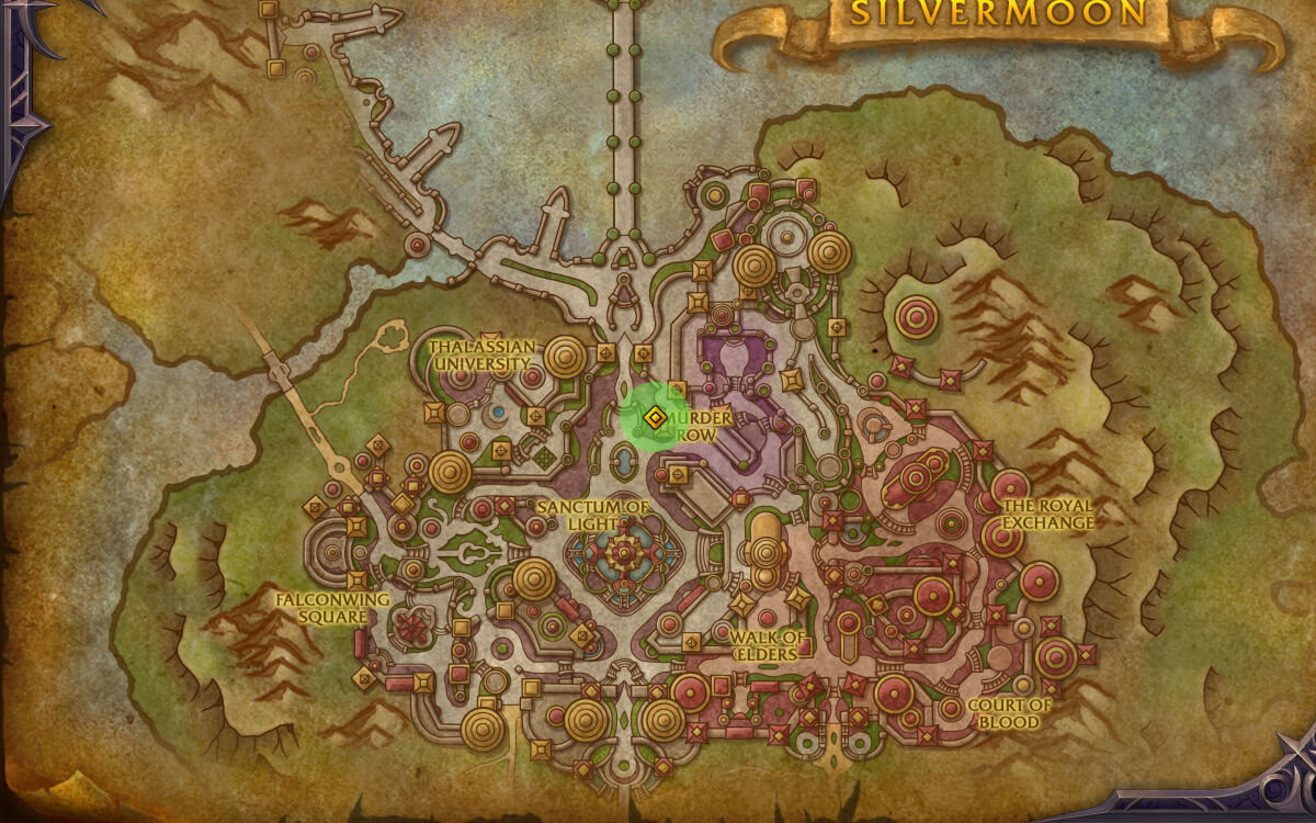 jewelcrafting trainer location map