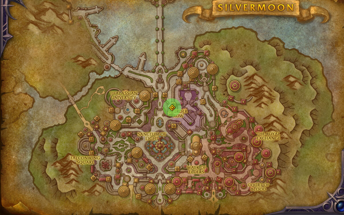 inscription trainer location map