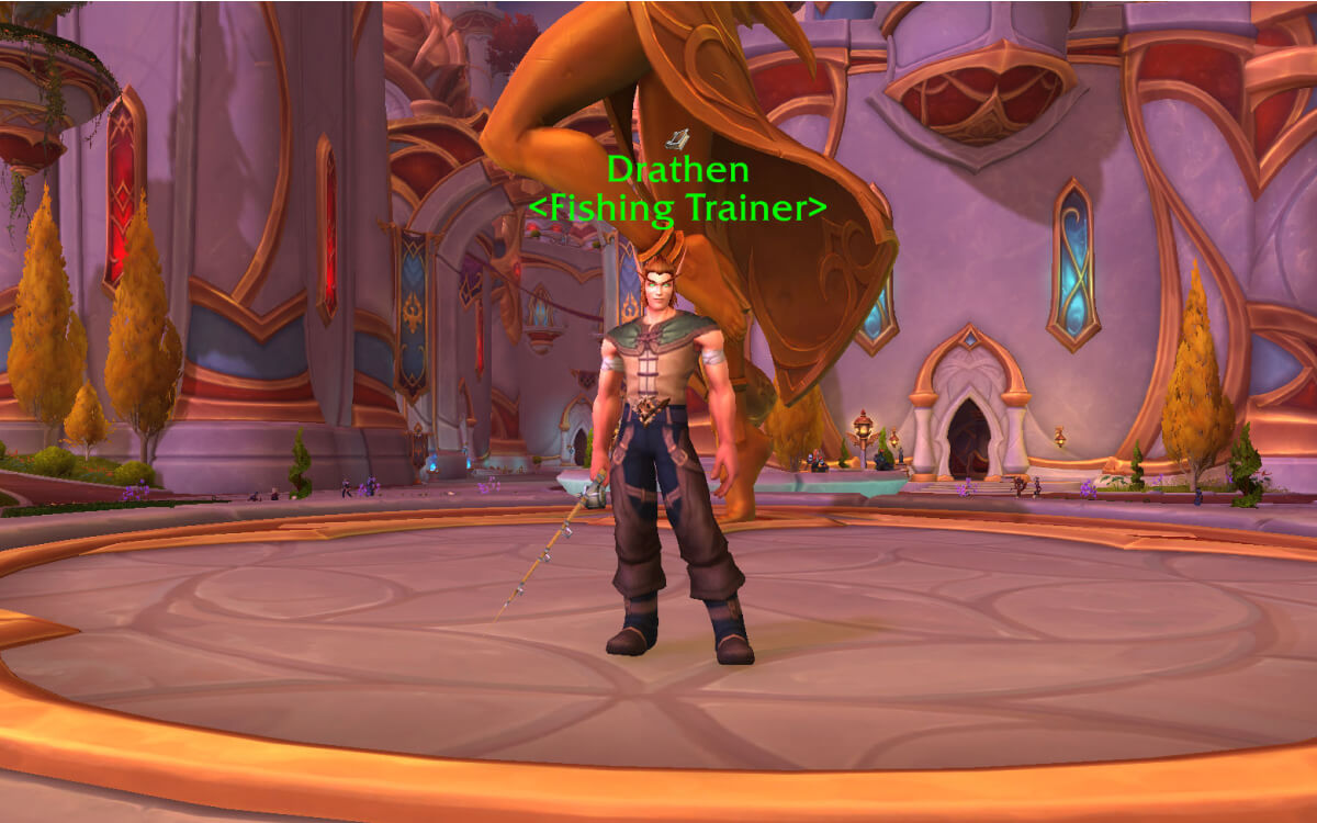 fishing trainer location