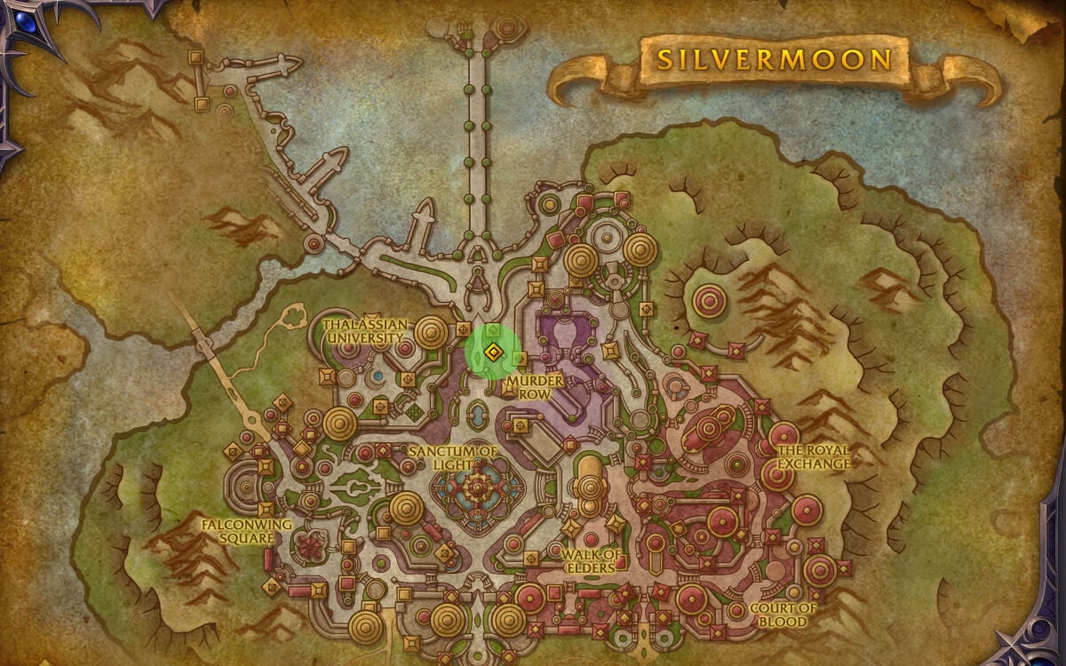alchemy trainer location map