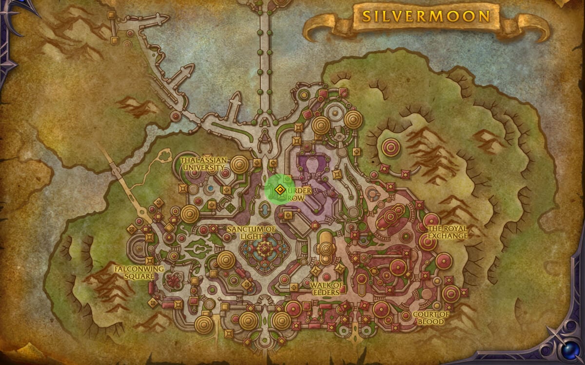 enchanting trainer location map