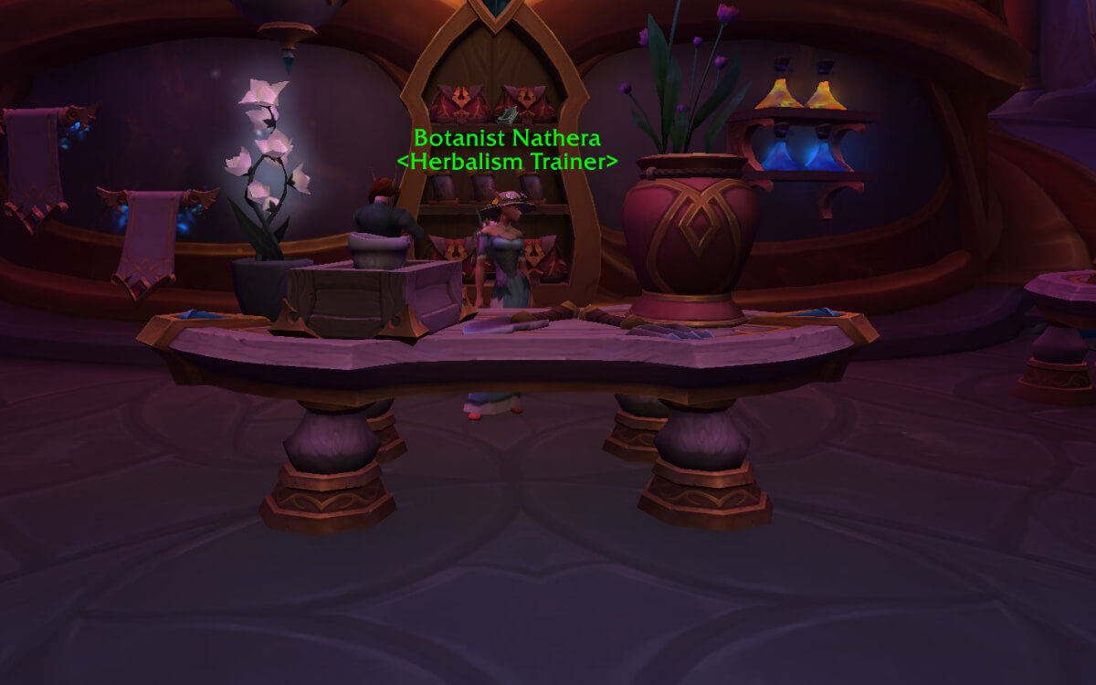 herbalism trainer location