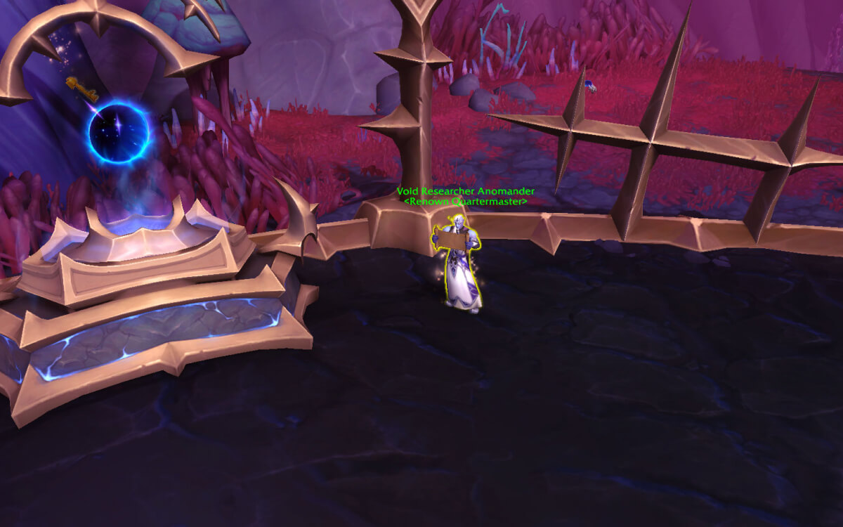 void researcher anomander location