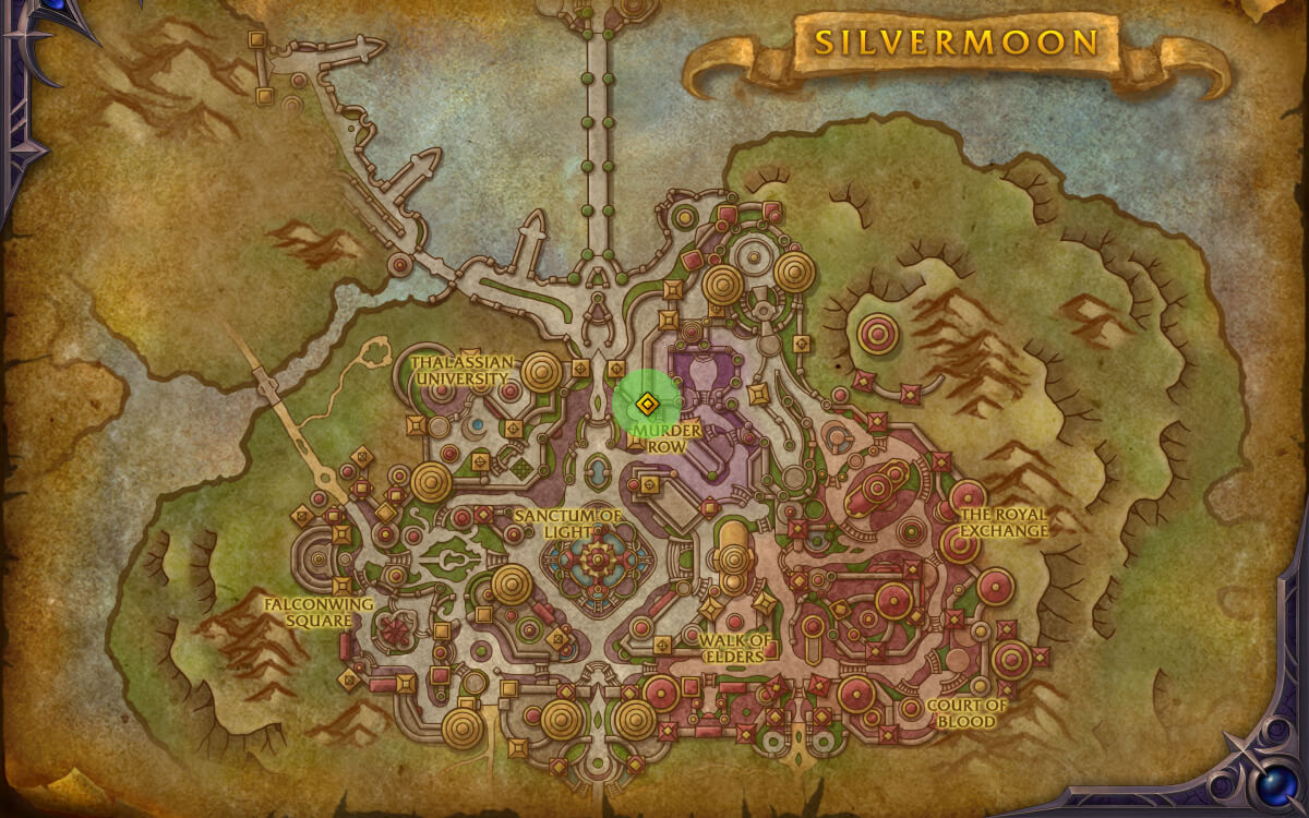 herbalism trainer location map