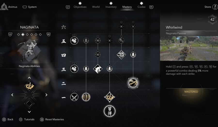 best skills to unlock first as yasuke naginata