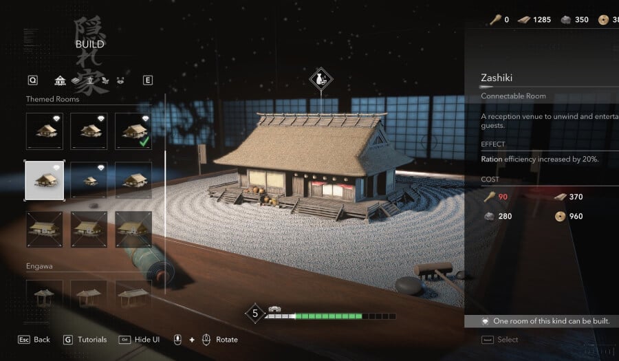 unlock the zashiki room