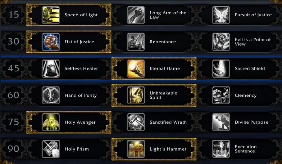 protection paladin dungeon talent