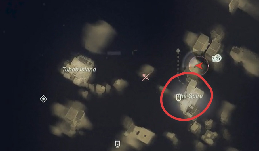 control reosnant the spire map location