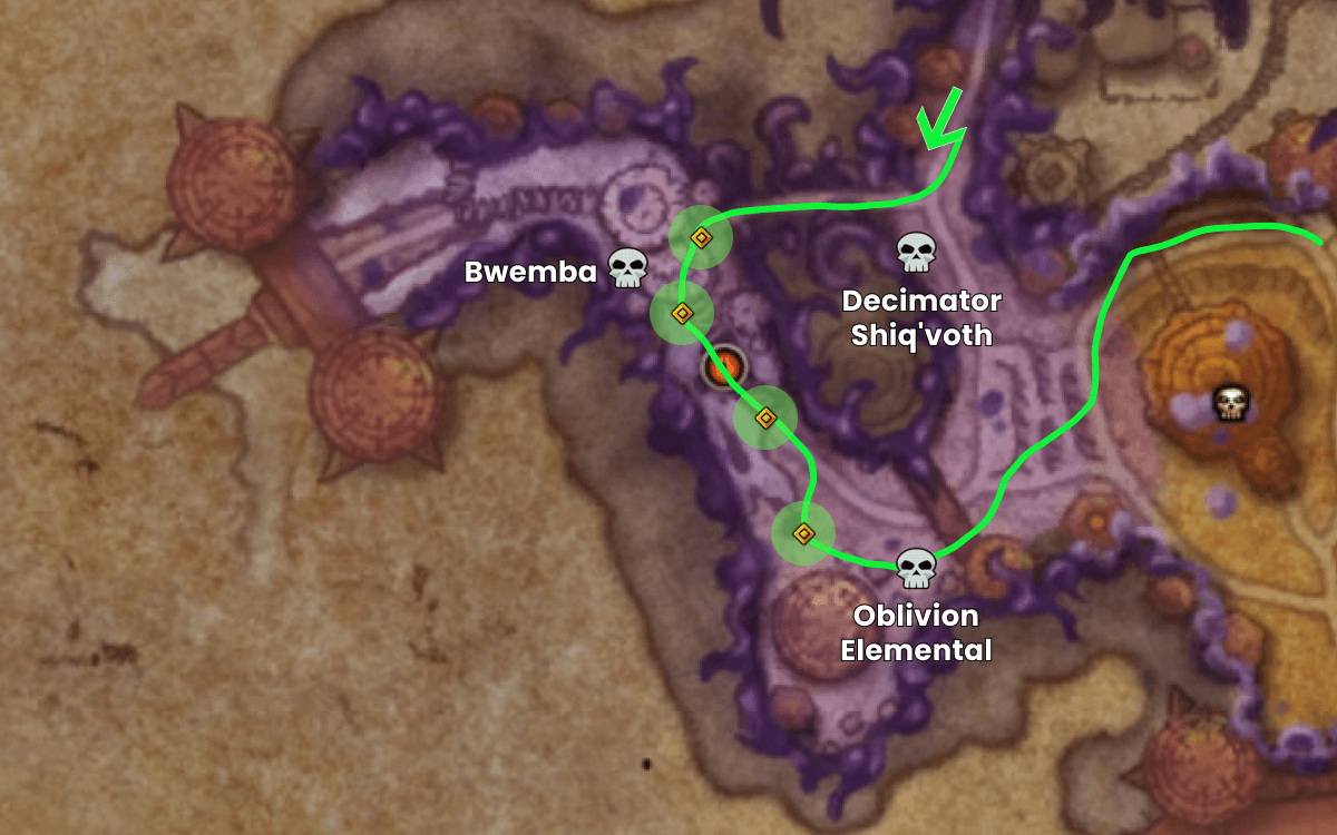 horrific vision of orgrimmar valley of spirits