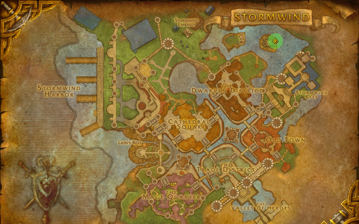 cataclysm timewalking vendor kiatke in stormwind map location