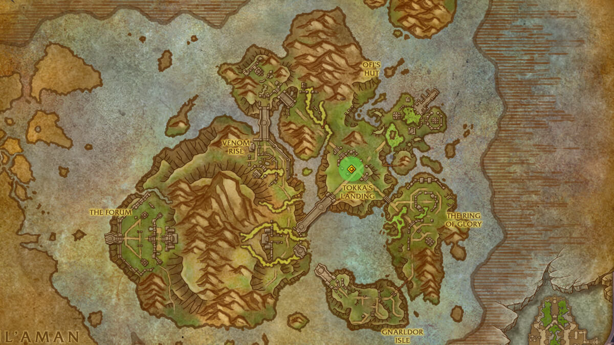 navigator otoola location map