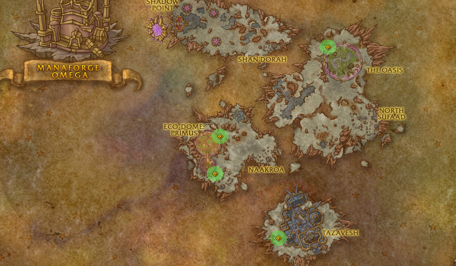 karesh devourer spawn locations