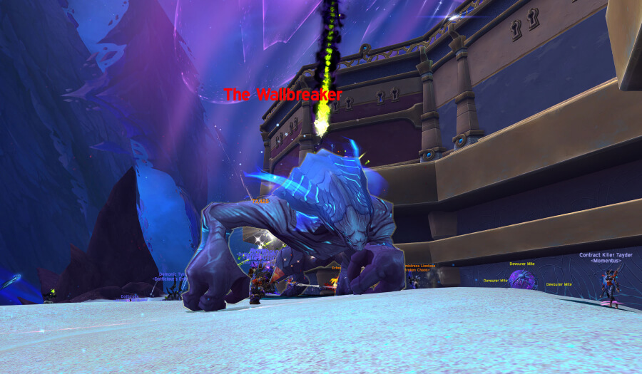 devourer attack the wallbreaker rare mob