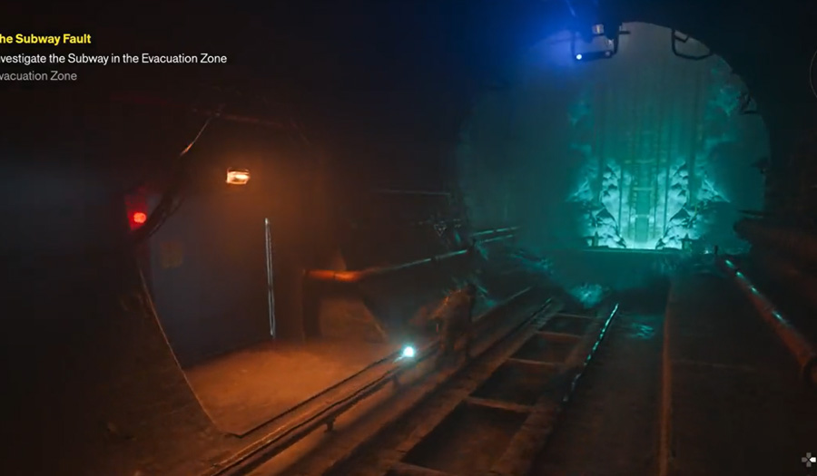 control resonant the subway fault part 4 blue light