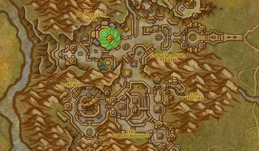 locus walker location map