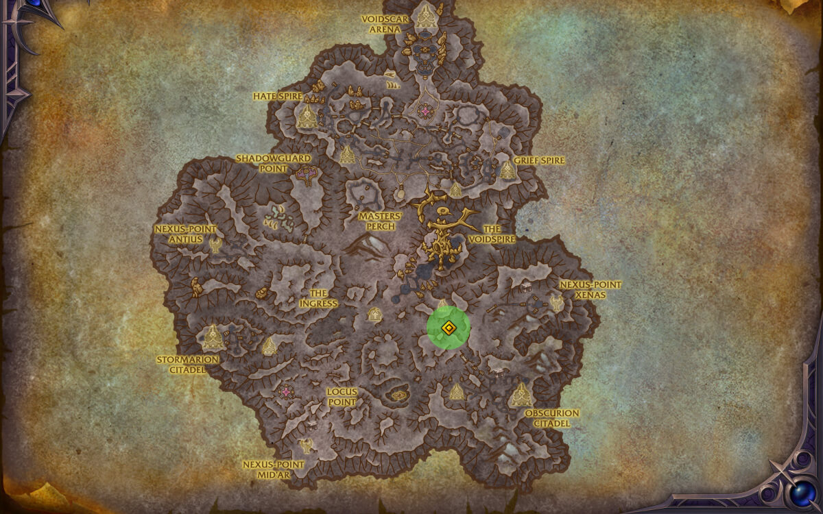 voidstorm beast lure location