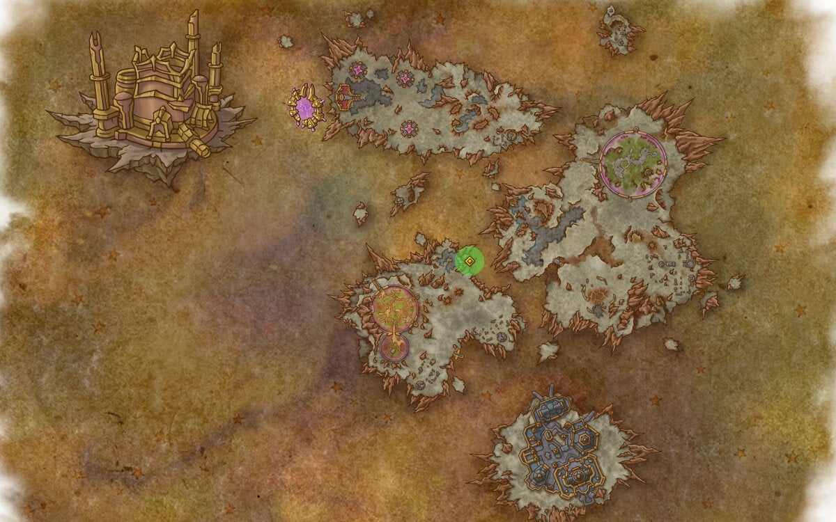 archival assault delve entrance location map