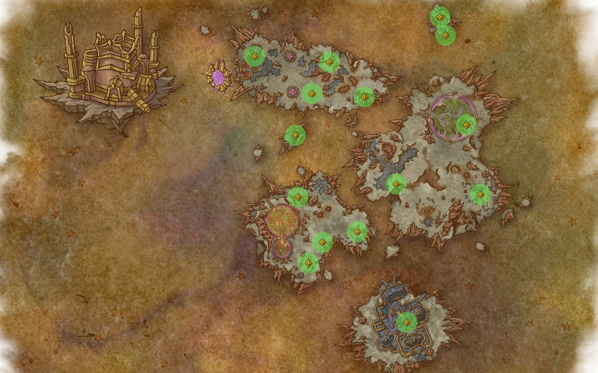 phase conduit locations