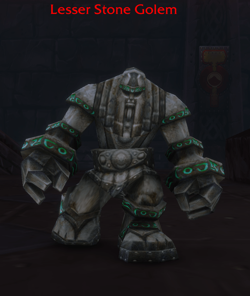 Lesser Stone Golem WoW Forever