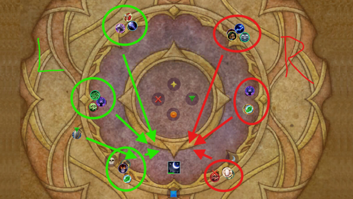 mythic midnight falls movement before phase 3