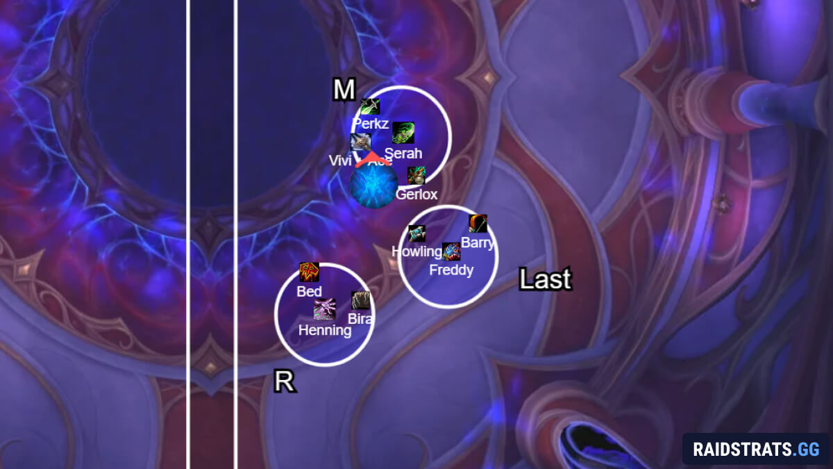 mythic midnight falls phase 3 soak right before first archangel cast