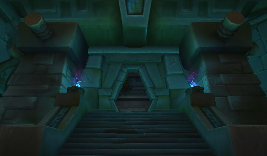 profaned maus entrance