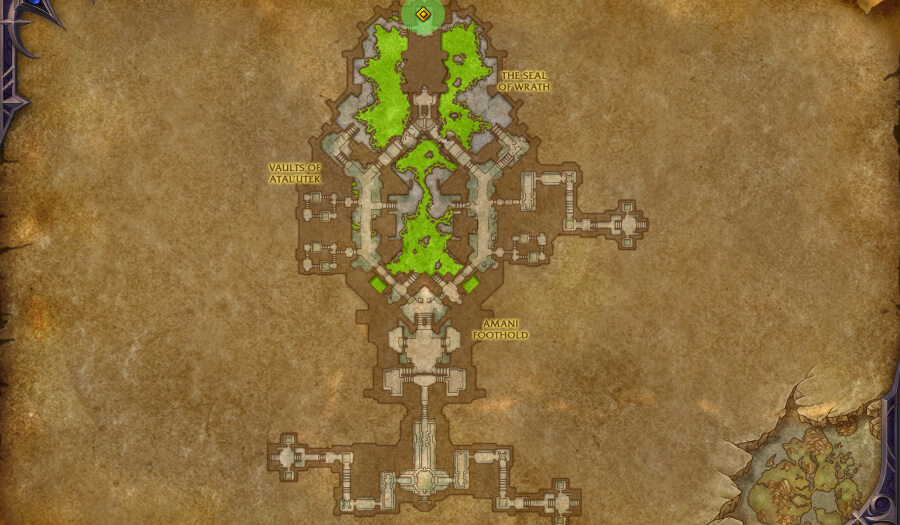 eye of szarith unerbelly location map