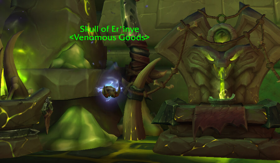 skull of erinye in game
