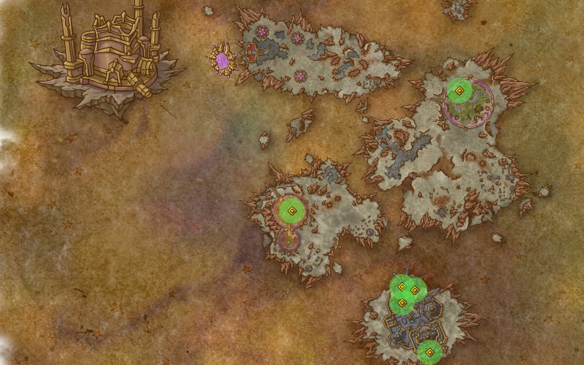 reputation lore object locations