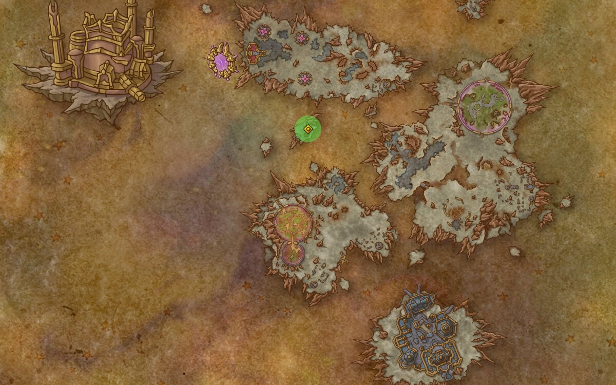 shadanis location map