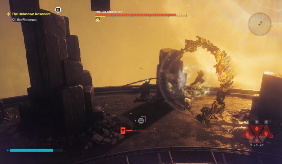 control resonant co director boss fight