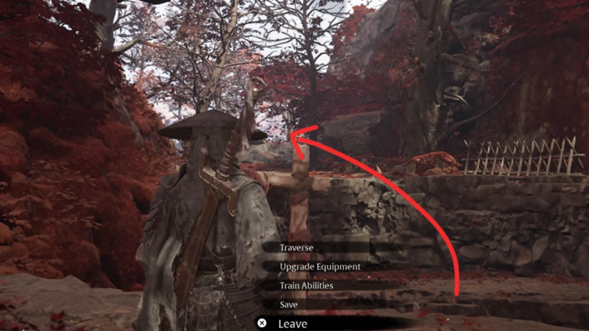 phantom blade zero outlaw trap path