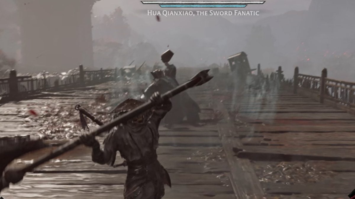 phantom blade zero how to beat hua qianxiag interrupting charged attack