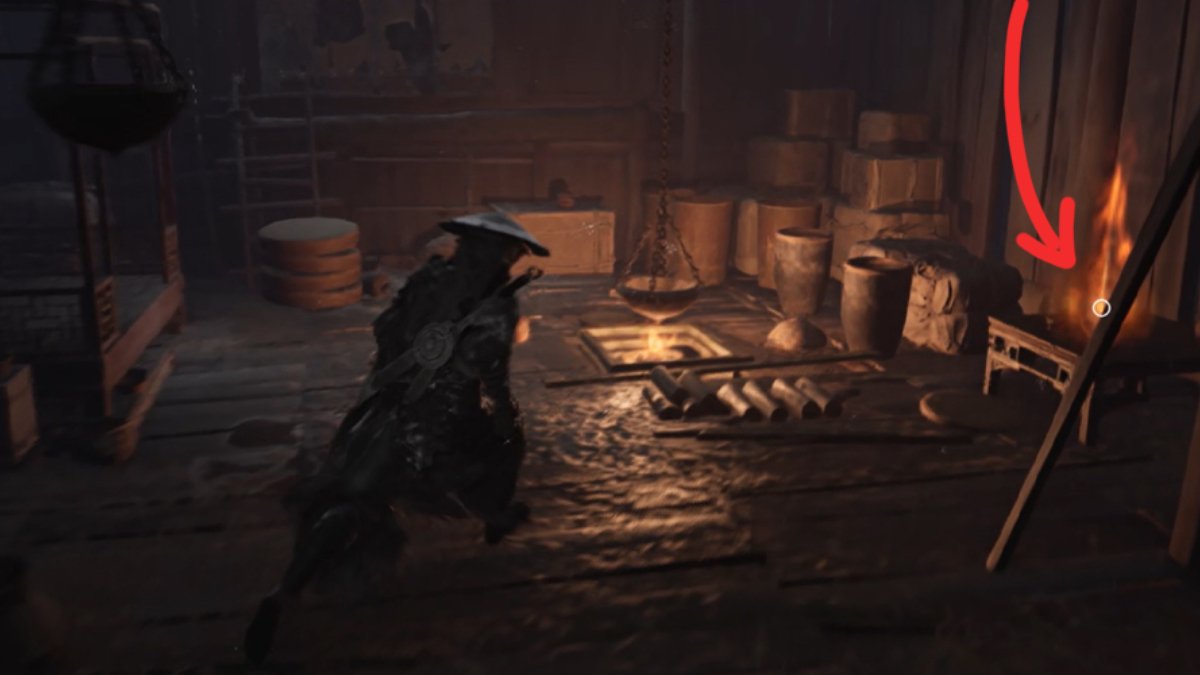 phantom blade zero forest outpost courtyard key location